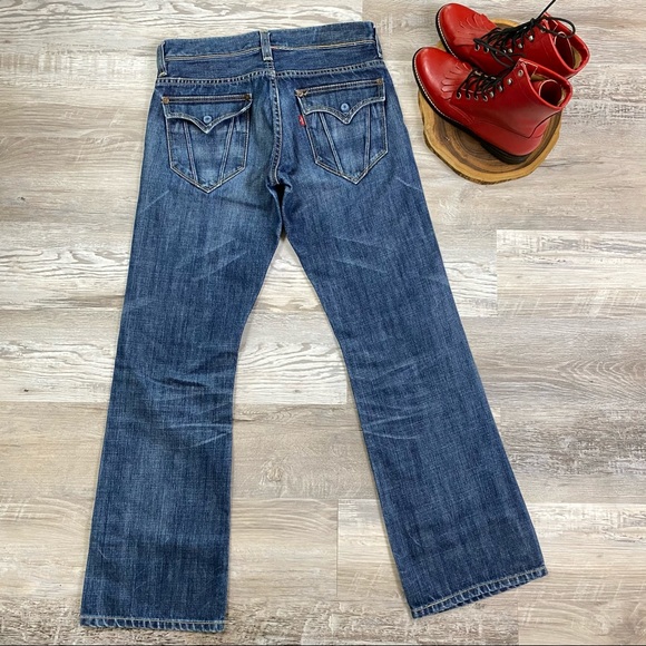 Vintage Levi’s Slim Boot Redline Selvedge Denim